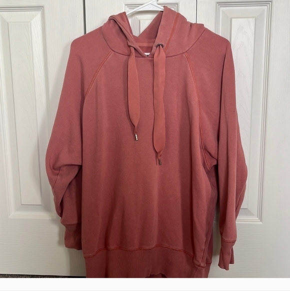 aerie Tops - Aerie coral hoodie. Oversized Xs